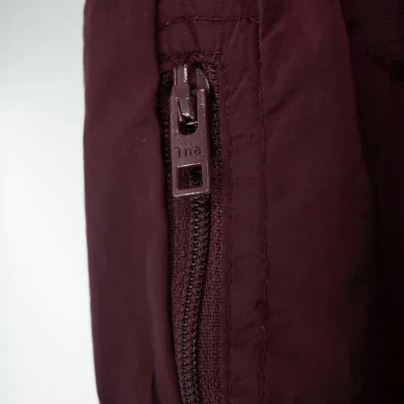 Aritzia TNA Dope Dyed Trackpant Burgundy Maroon | Medium - Picture 4 of 8